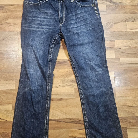 Cody James Bootcut Jeans Men’s 40x34 Dark Blast Dark Wash Western Cowboy Denim - Picture 5 of 11